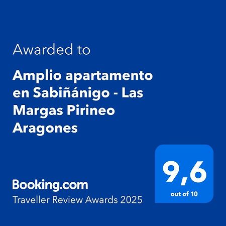 Amplio Apartamento En Sabinanigo - Las Margas Pirineo Aragones Bagian luar foto